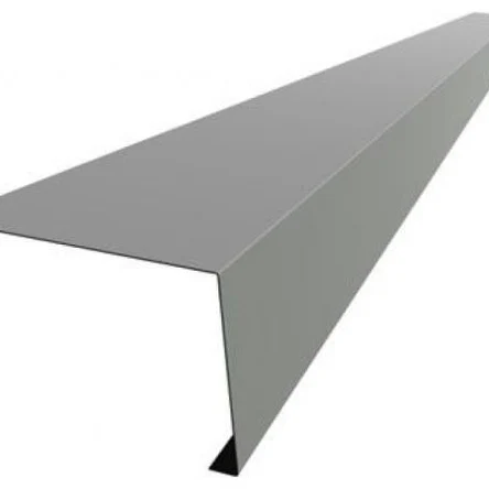 Планка карнизная цинкованая, 60/65х100х2000 мм